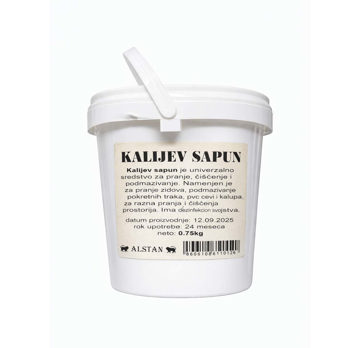 Kalijumov sapun 750g u plastičnoj kanti za čišćenje i podmazivanje